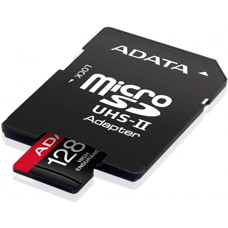ADATA | AUSDX128GUI3V30SHA2-RA1 Memory Card | 128 GB | MicroSDXC | Flash memory class 10 | Adapter - 2